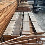 Ca. 98x Angelim Pedra Beschoeiingsplanken, 20x200mm, lengte 31/200cm,